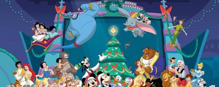 Mickey y sus amigos celebran la Navidad