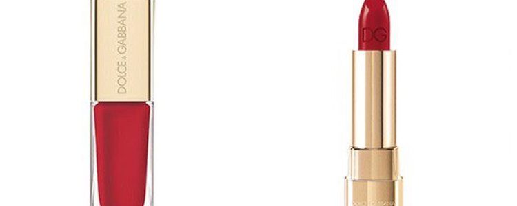 El rojo y el dorado protagonizan la edición limitada de maquillaje de Dolce & Gabbana para estas navidades