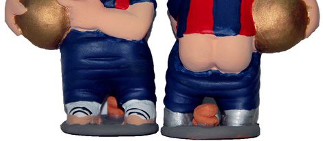 Tradicional figura del caganer[