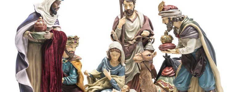 Los Reyes Magos y Pastorcillos también son muy importantes, si tienes espacio no olvides colocarlos