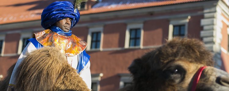 Ver a los Reyes Magos de cerca es para los niños un momento muy especial