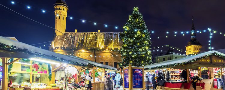 El entorno natural contribuye a la creación de ese ambiente navideño que tanto caracteriza al país