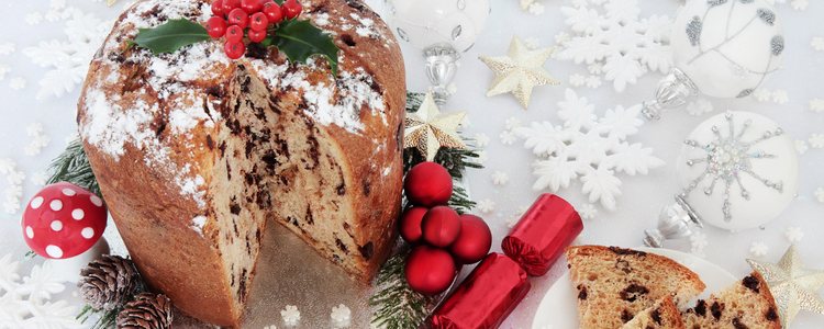 El panettone italiano es una magdalena gigante con pasas