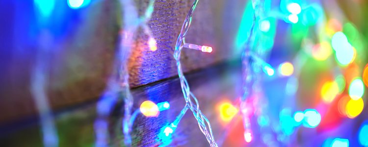 Las luces son uno de los elementos más versátiles de la Navidad