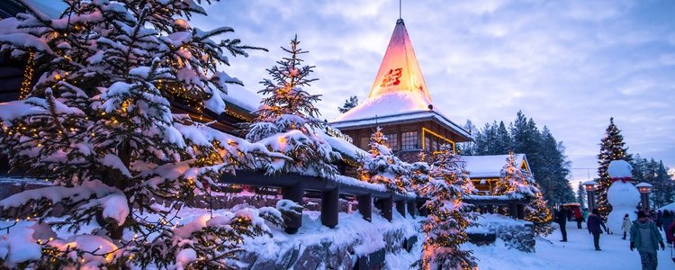 Rovaniemi es la ciudad natal del famoso Santa Claus