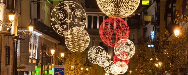 Las luces de Navidad en Madrid son completamente LED