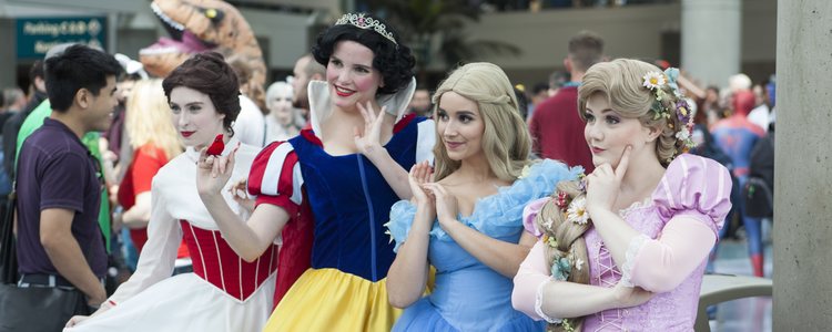 También podrás fotografiarte con las esculturas de hielo de las princesas más conocidas