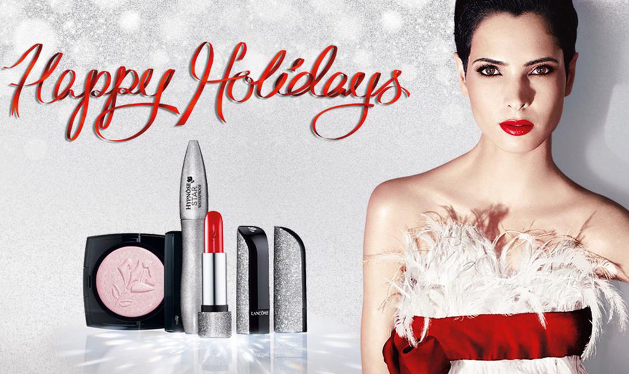 Lancôme apuesta por el look gélido con su 'Happy Holidays 2013'