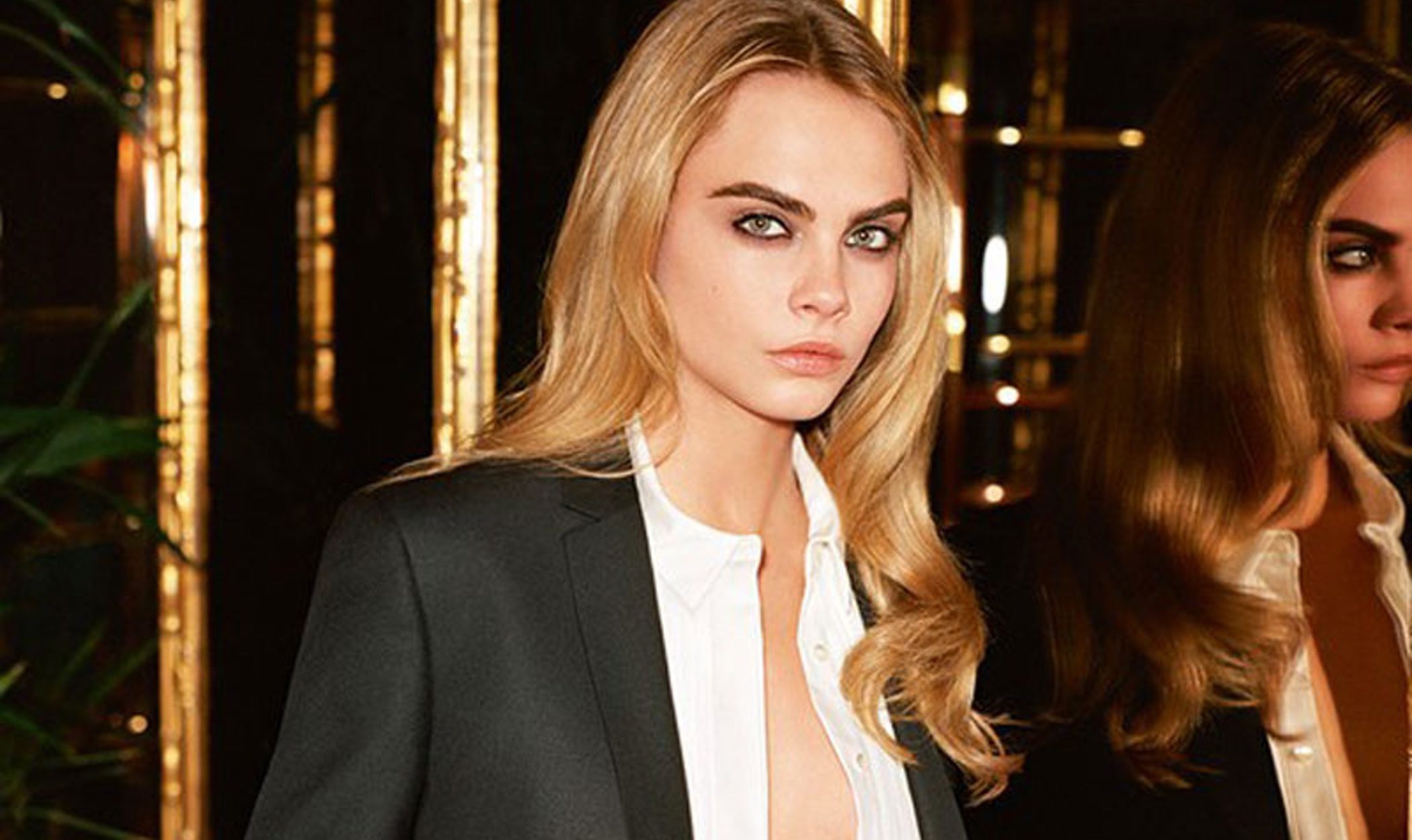 Cara Delevingne protagoniza la campaña de Navidad para Topshop