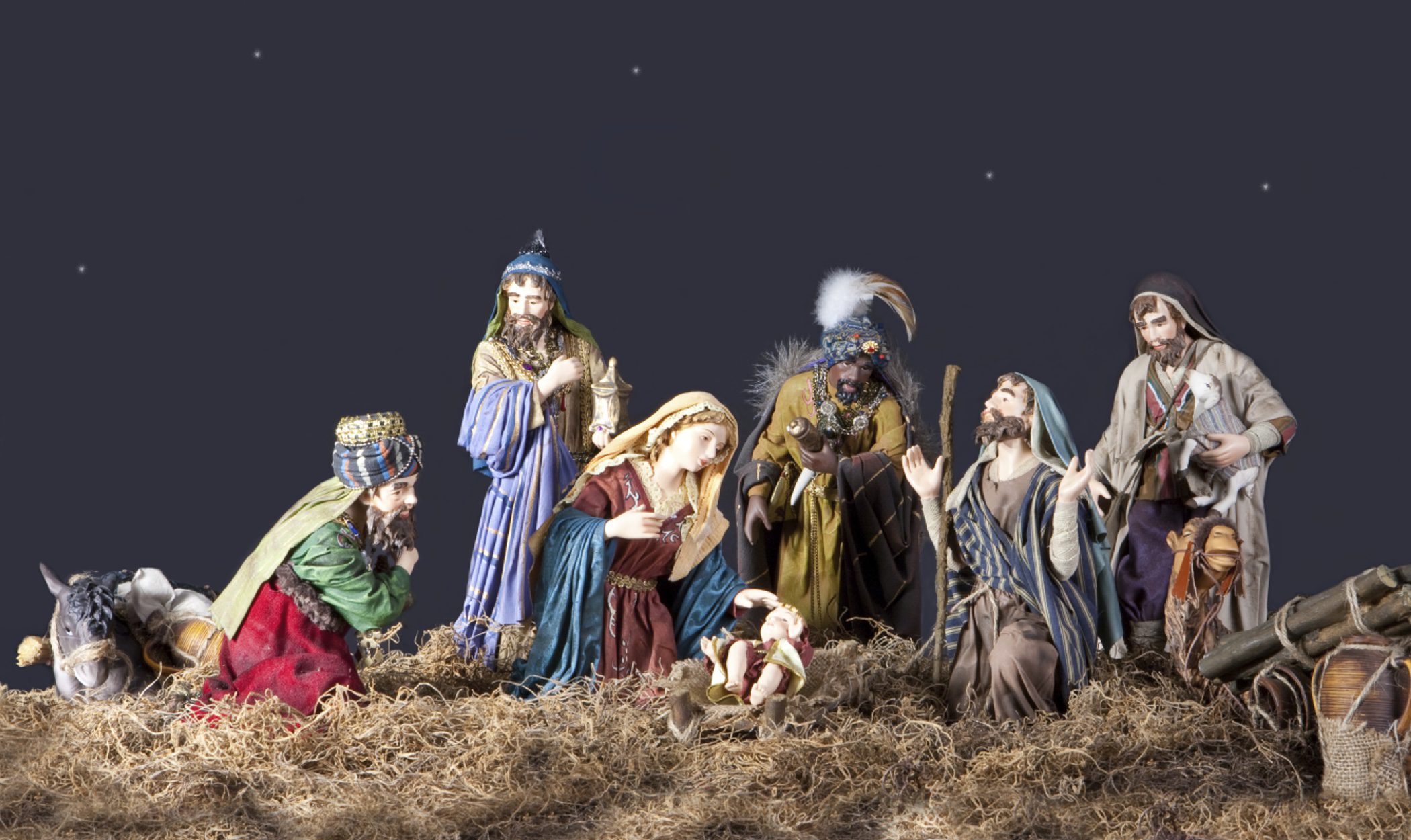 Figuras imprescindibles del Portal de Belén de Navidad