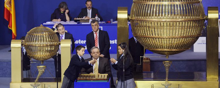 Sorteo de la Lotería de Navidad en Madrid