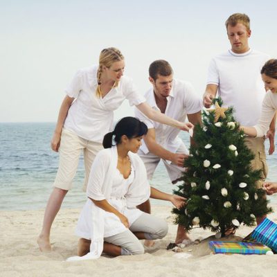 Celebración de la Navidad en verano