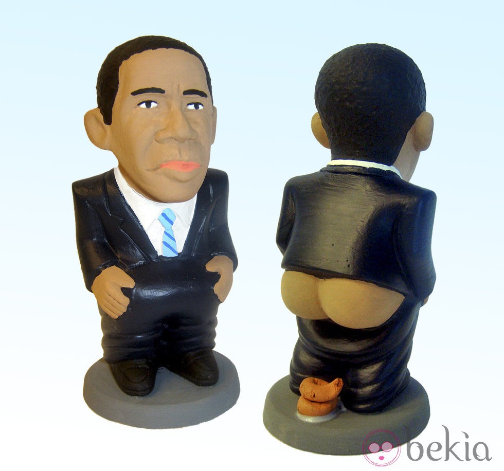 Caganer de Obama