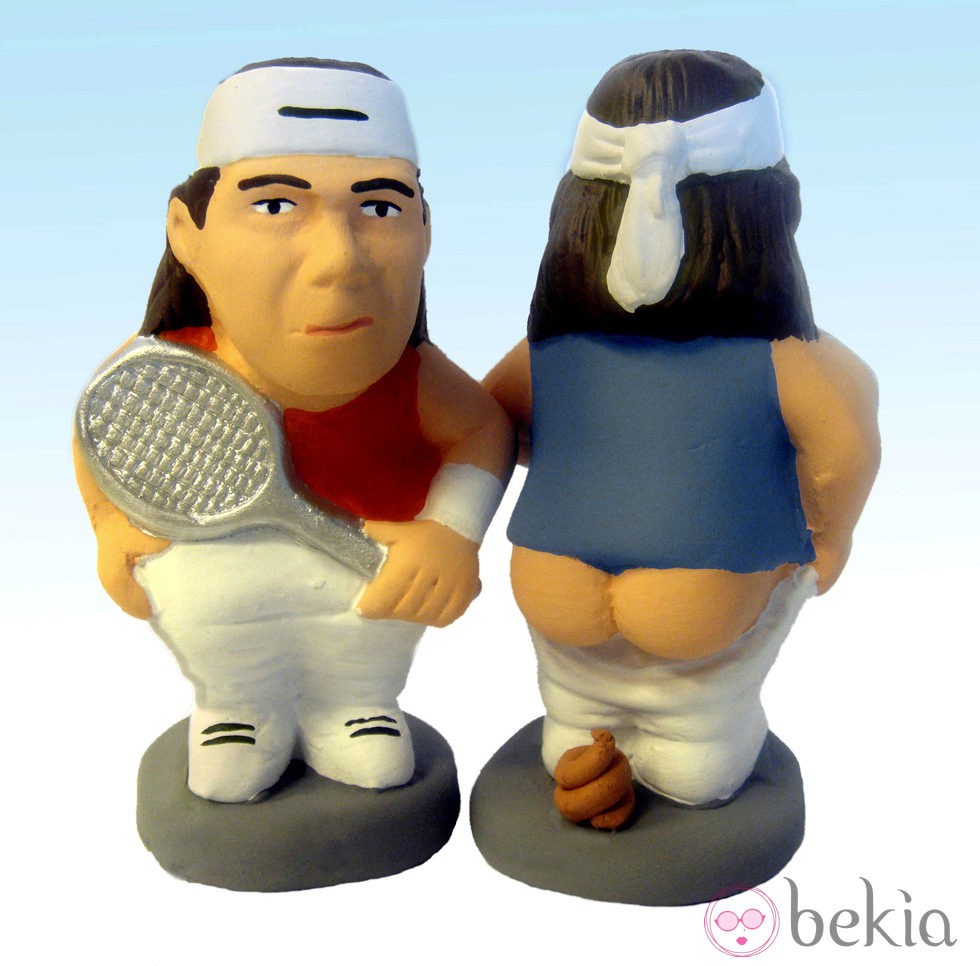 Caganer de Rafa Nadal