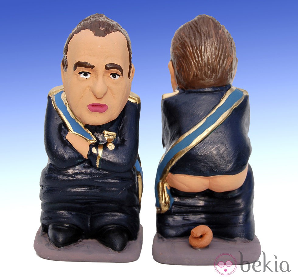 Caganer del Rey Juan Carlos I