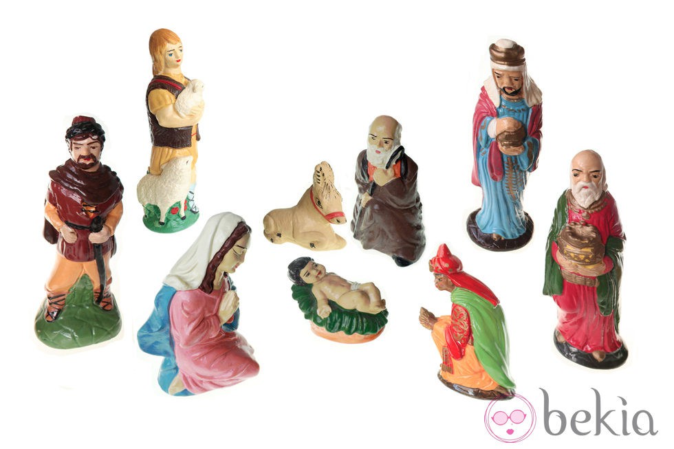 Figuras del Belén de Navidad