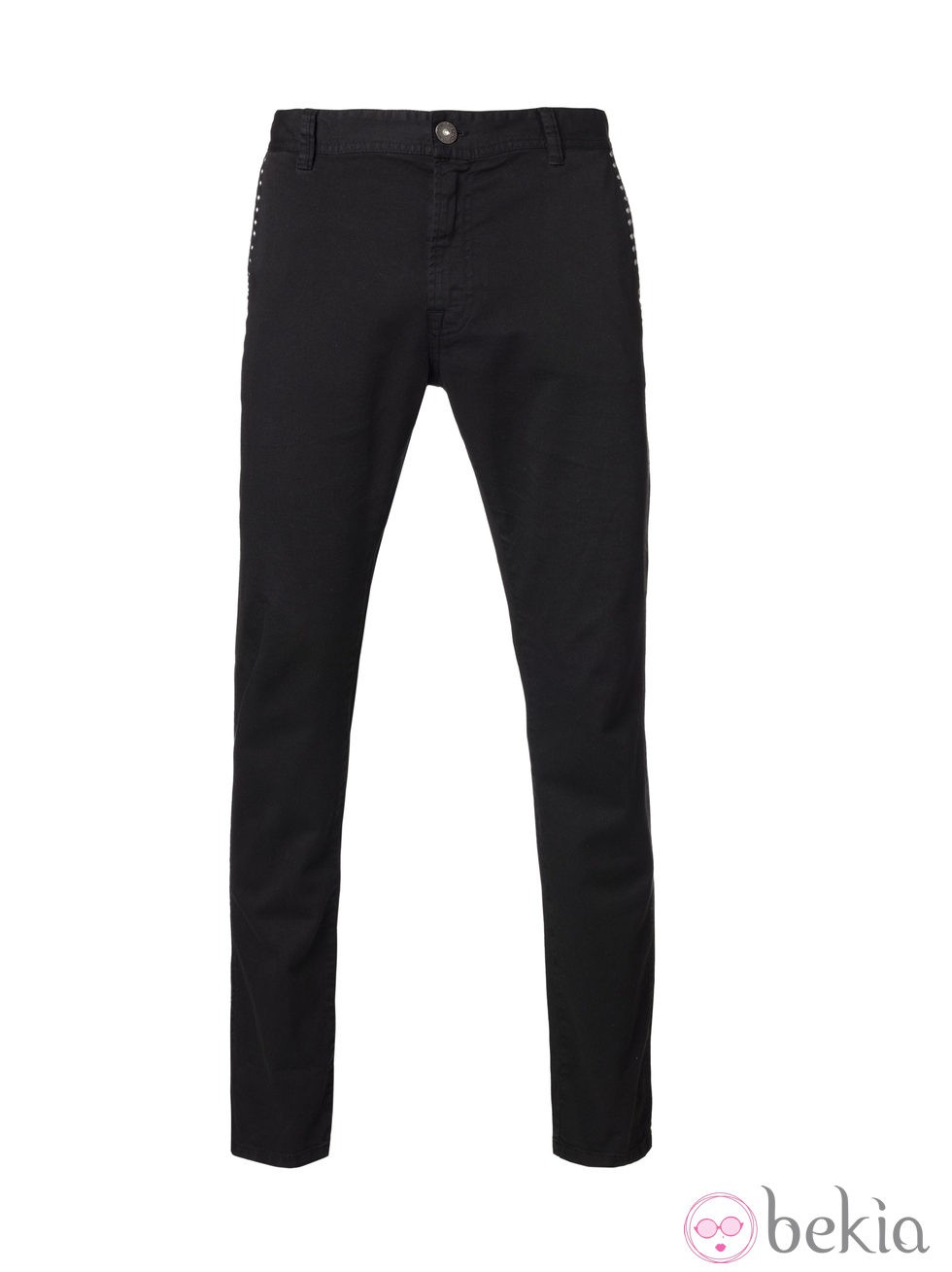 Pantalón negro de la colección Navidad 2013 de Benetton