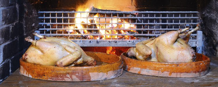 Vamos a rellenar el capón con dos rellenos diferentes