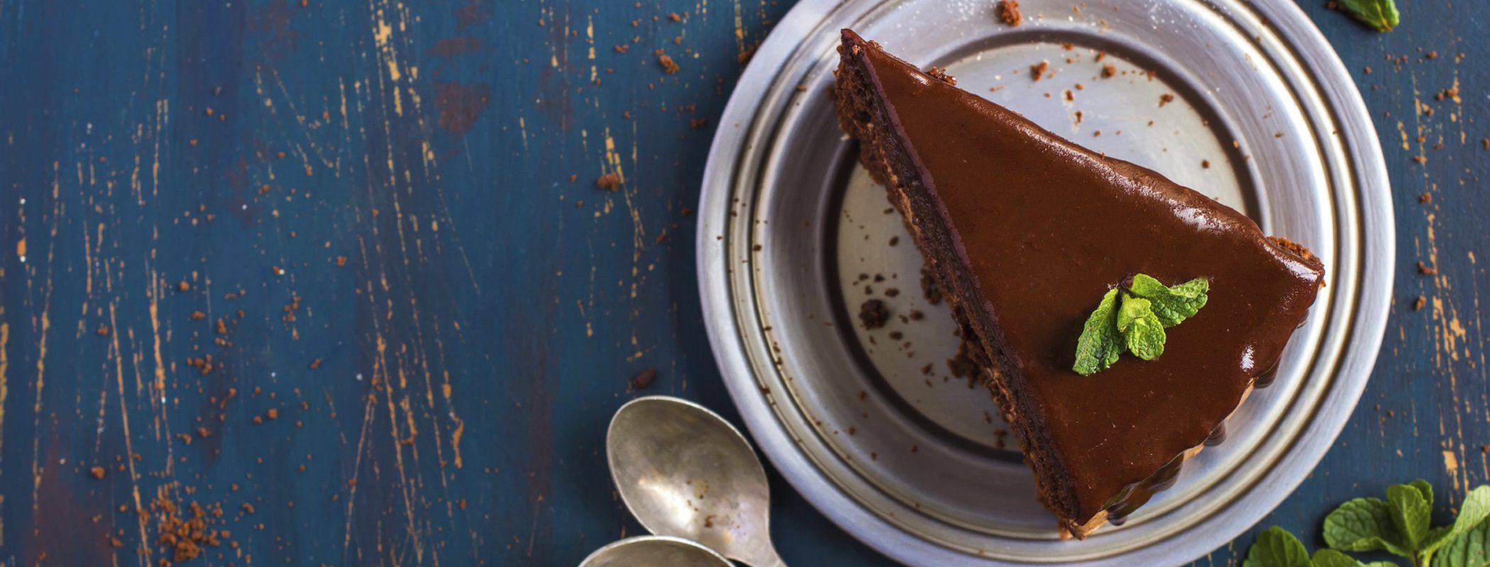 Postres de Navidad: Pastel de chocolate y berenjena